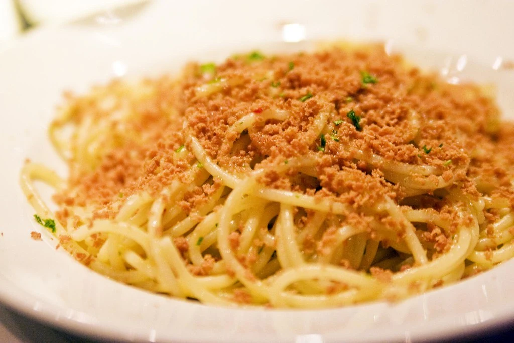 Spaghetti con la bottarga