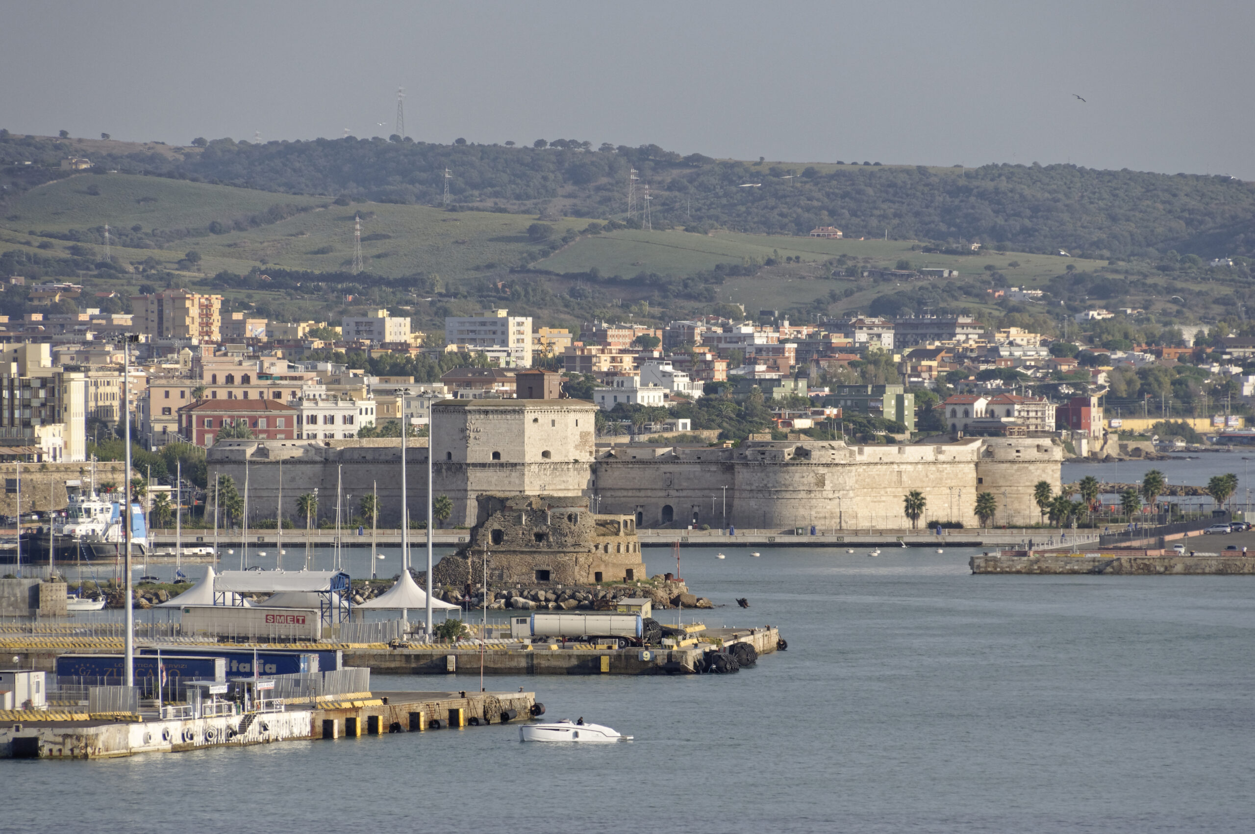 ome arrivare da Roma alla Sicilia in nave